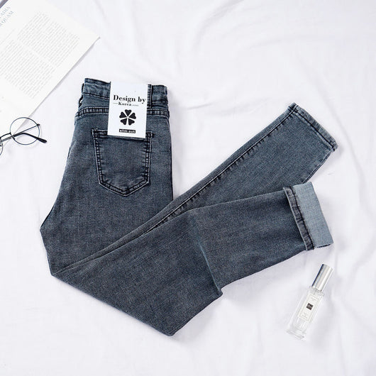 Jeans Slim Cintura Alta Mujer - Ajuste Perfecto Nine Points - Image 15