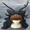 Diadema de Cuernos de Bruja Negra - Accesorio de Cosplay y Disfraz