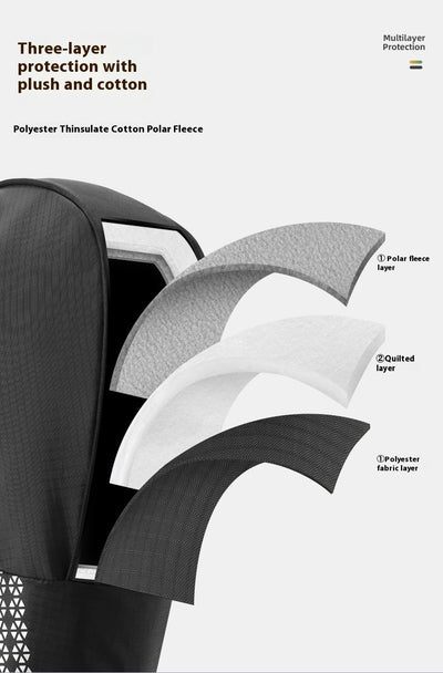 Guantes Protectores para Bicicleta de Montaña Invierno con Cobertura de Manillar - Image 19
