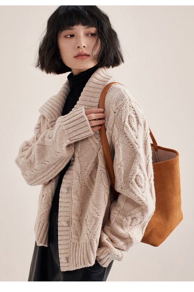 Cardigan Grueso de Algodón Suave - Abrigo Casual Cómodo - Image 17