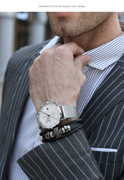 Reloj de Cuarzo Elegante sin Mecanismo - Image 16