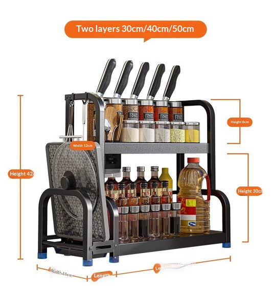 Estantería de Almacenamiento para Cocina - Organizador de Piso - Image 13