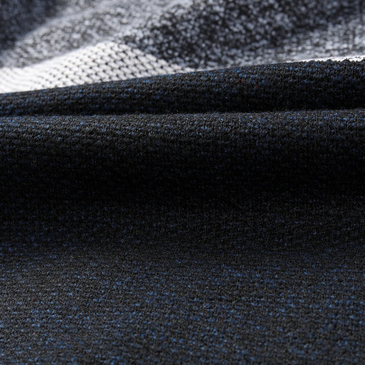 Cardigan de Cuello Alto para Hombre - Suéter Elegante de Manga Larga - Image 8