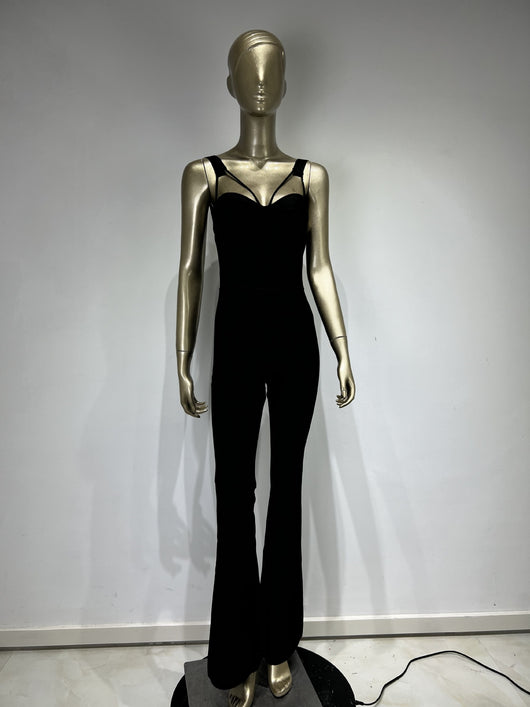 Jumpsuit Bandage Escote Espalda Descubierta Estilo Street - Image 11