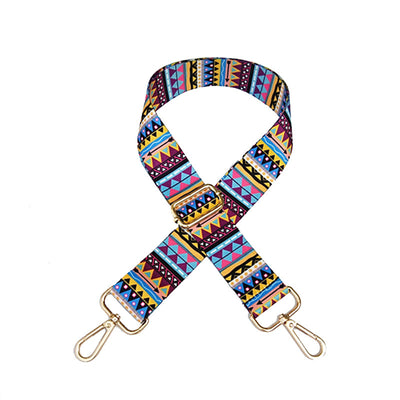 Bolso Bandolera Étnico con Correa Ancha Ajustable - Image 3