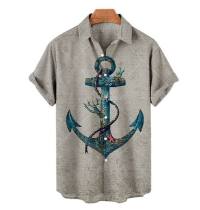 Camisa Estampada Casual para Hombre - Image 8