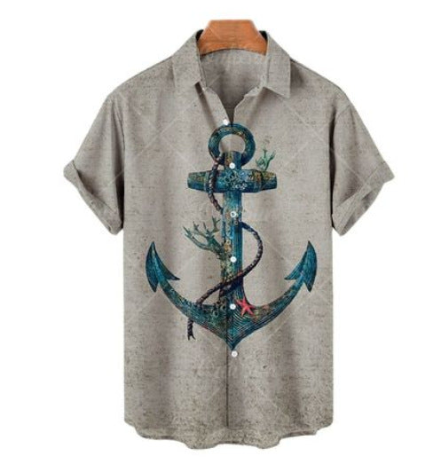 Camisa Estampada Casual para Hombre - Image 8