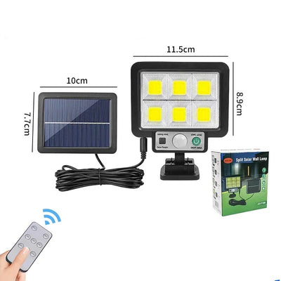 Lámpara Solar de Pared Inteligente con Sensor de Movimiento - 3 Modos de Iluminación - Image 8