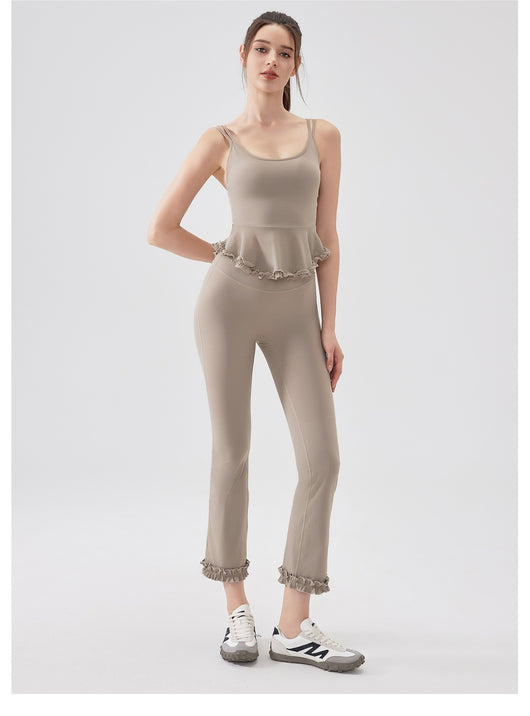 Top Deportivo Yoga con Encaje Espalda Descubierta - Tela Respirable Fanxin Air Sense - Image 20