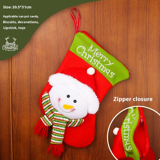 Medias Navideñas Decorativas - Juego de Tamaños Grande, Mediano y Pequeño - Image 28