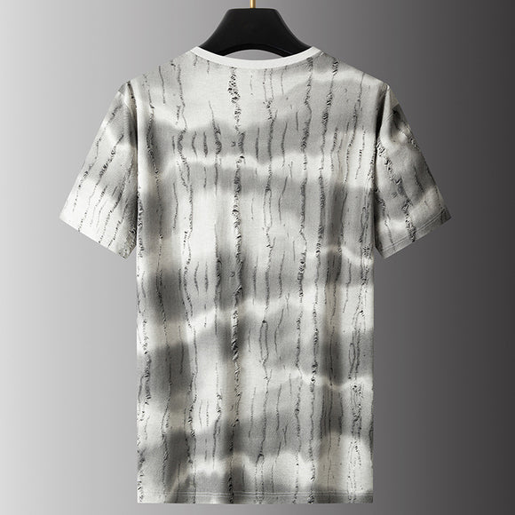 Camiseta Respirável Plus Size Masculina - Gola Redonda Secagem Rápida