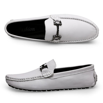 Mocasines de Cuero Genuino para Hombre - Zapatos Casuales de Diseño - Image 17