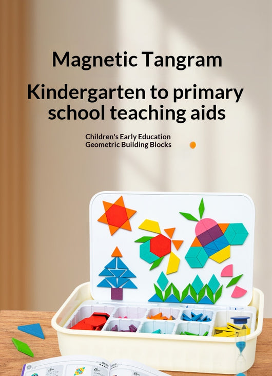 Puzzle Tangram Educativo para Niños - Bloques de Construcción Lógica - Image 36