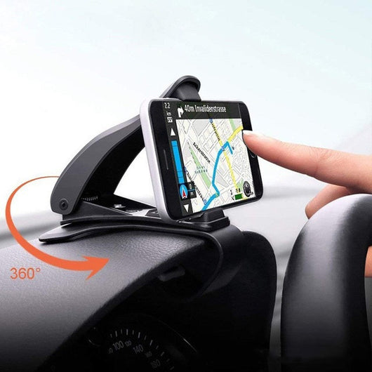 Soporte Multifuncional para Celular en Auto - Fijación al Tablero - Image 6