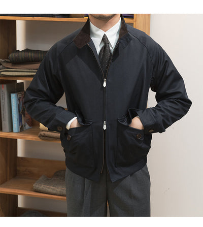 Chaqueta Harrington A1 Casual para Otoño e Invierno - Image 10