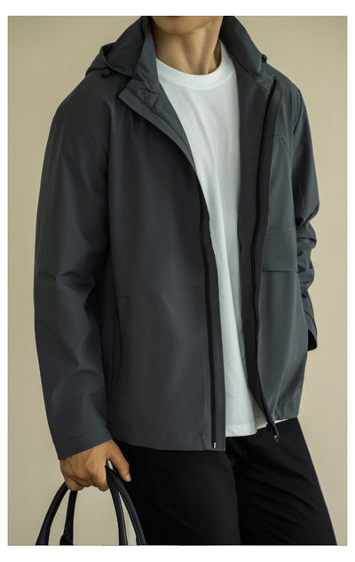 Chaqueta Impermeable Ligera para Hombre - Secado Rápido Otoño - Image 15