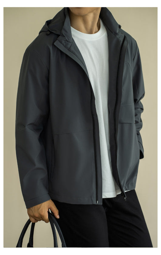 Chaqueta Impermeable Ligera para Hombre - Secado Rápido Otoño - Image 15
