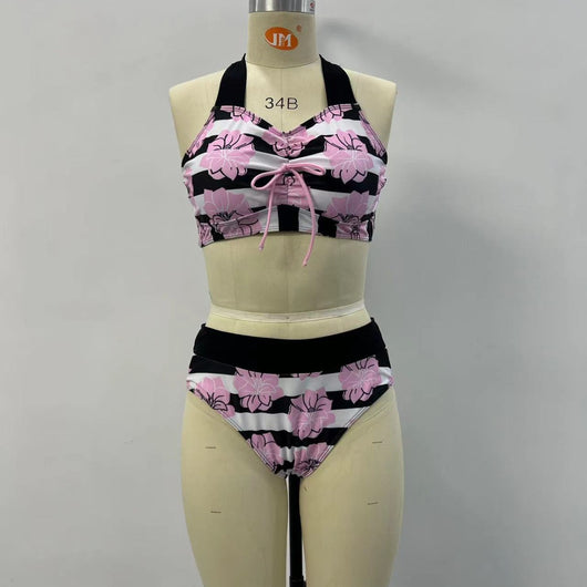 Bikini Reductor con Estampado y Cobertura Abdominal - Image 2