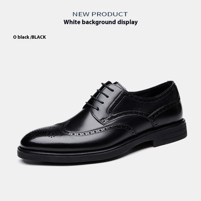 Zapatos de Cuero Grabado Oxford para Hombre - Calzado Formal Ejecutivo - Image 16