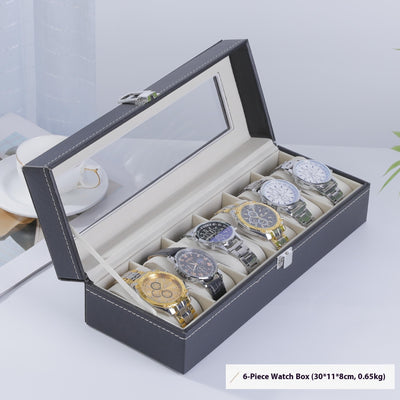 Caja Organizadora de Cuero para Relojes de Lujo - Image 7