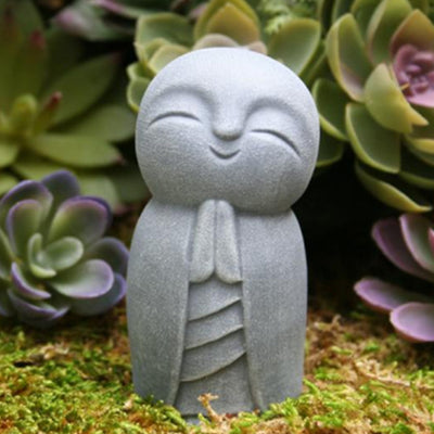 Estatua de Jizo - Decoración Budista para Hogar y Jardín