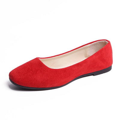 Zapatos de Ante Planos Cómodos para Mujer - Image 20