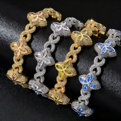 Pulsera de Circonita Multicolor con Cierre de Resorte - Image 13