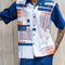 Conjunto de Camisa Casual y Pantalón para Hombre Talla Grande