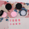 Polvo Shimmer para Uñas 4 Colores - Diseño de Manicura DIY Profesional