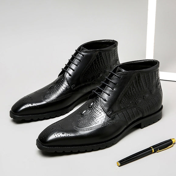 Botas Martin de Cuero Vacuno Transpirable para Hombre
