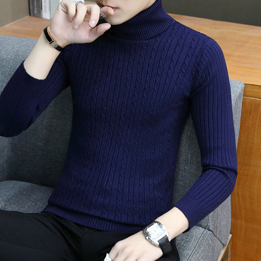 Suéter Slim Fit Cuello Alto para Hombre - Image 9