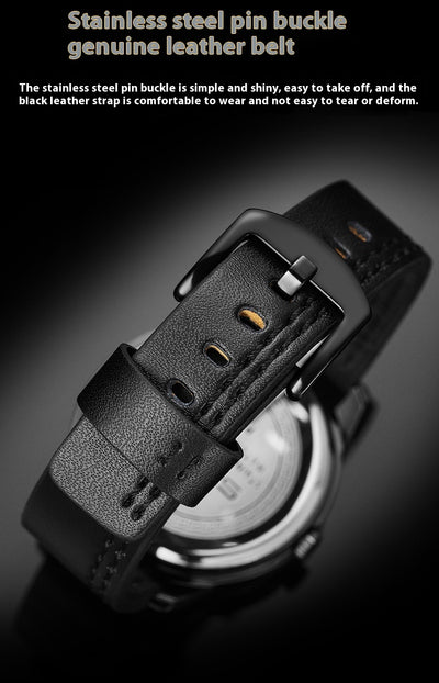 Reloj de Hombre Rueda de la Fortuna - Diseño Trendy con Energía de Buena Suerte - Image 24