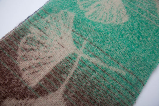 Bufanda Estilo Europeo Jacquard Hoja de Ginkgo - Image 25