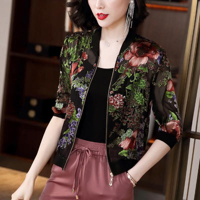 Chaqueta Camiseta de Protección Solar en Chifón para Mujer - Image 10