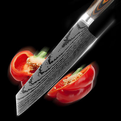 Cuchillo de Chef Acero Estampado Premium - Image 7