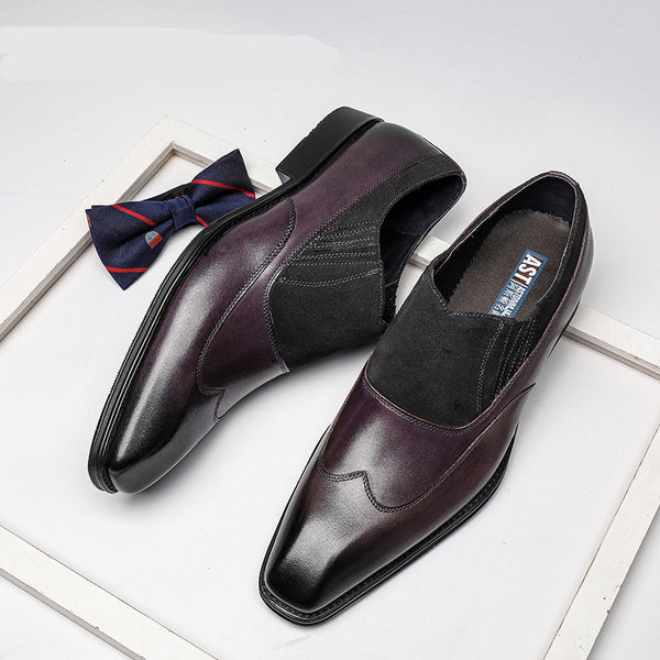 Zapatos de Cuero para Hombre Elegancia Ejecutiva Punta Fina