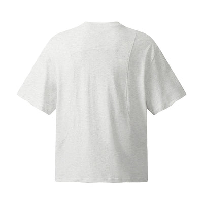Playera Holgada de Algodón Manga Corta para Hombre - Image 4