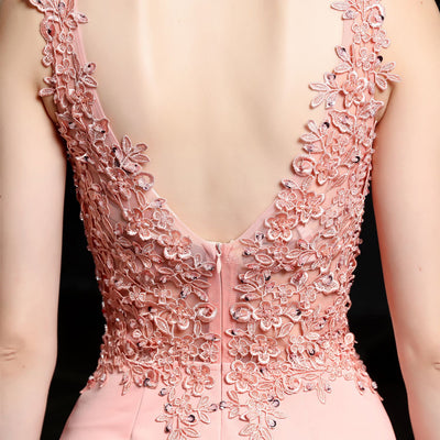 Vestido de Novia Largo con Apliques y Pedrería - Image 18