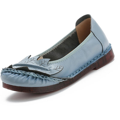 Zapatos Oxford Planos de Cuero para Mujer - Image 12