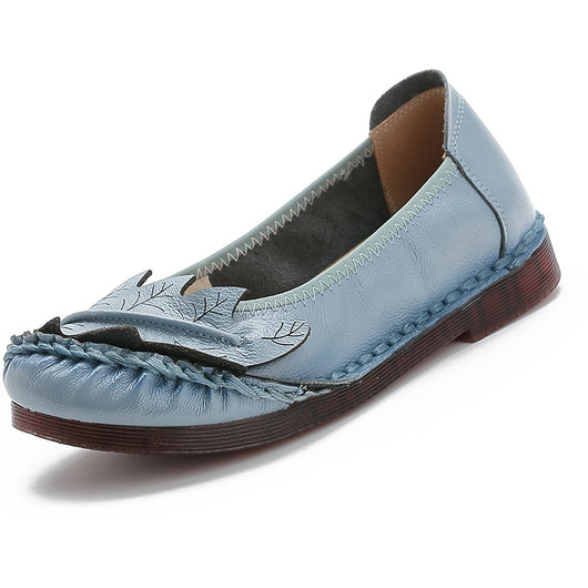 Zapatos Oxford Planos de Cuero para Mujer - Image 12