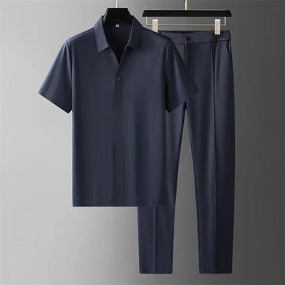 Blusa Sin Costuras Ultrafina de Seda Helada con Adhesivo - Manga Corta Verano - Image 10