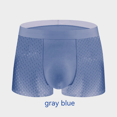 Bóxers de Malla Translúcida y Seda de Hielo para Hombre - Image 7