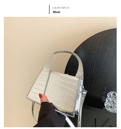 Bolso de Hombro Cuadrado Liso - Diseño Moderno y Versátil - Image 14