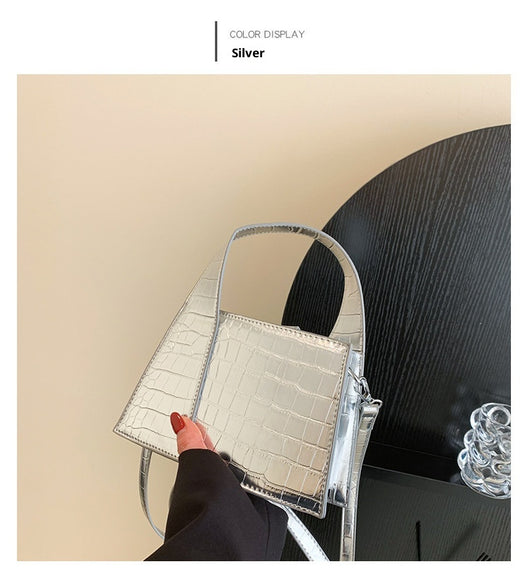 Bolso de Hombro Cuadrado Liso - Diseño Moderno y Versátil - Image 14