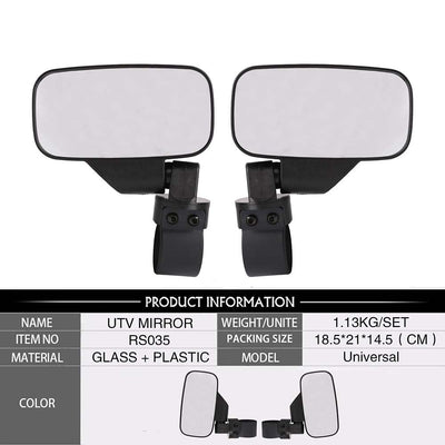 Espejo Retrovisor Panorámico Antiimpacto para ATV y Motocicleta - Image 2