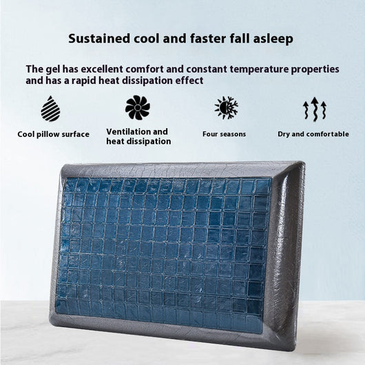 Almohada de Gel con Espuma Viscoelástica de Recuperación Lenta - Image 3