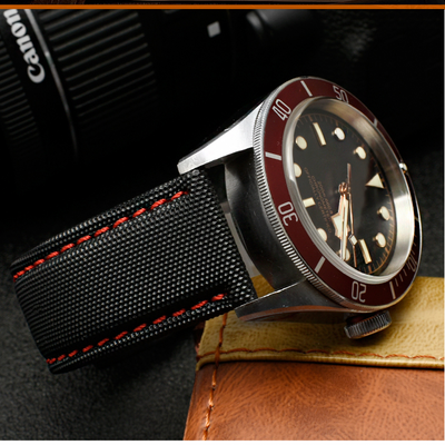 Correa de Reloj Nylon Canvas Tiansuo Haixing para Hombre - Image 26