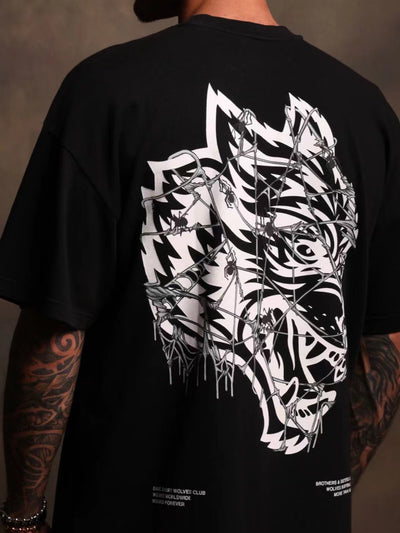 Camiseta Deportiva Holgada de Algodón para Hombre - Image 6