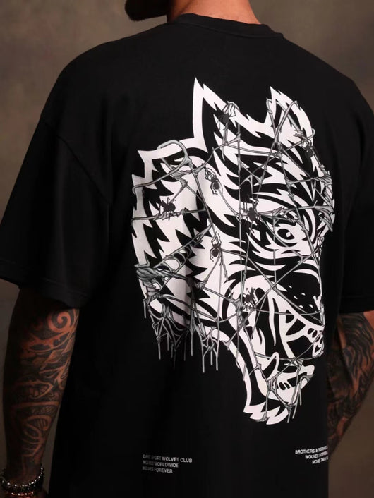 Camiseta Deportiva Holgada de Algodón para Hombre - Image 6
