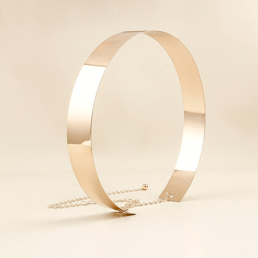 Cinturón Metálico con Lentejuelas y Espejo - Accesorio de Moda Exagerado - Image 13